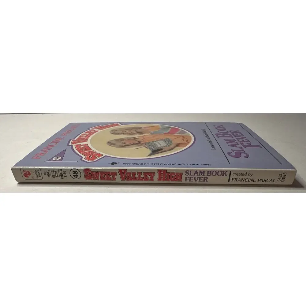 Sweet Valley High 1ST Edition First Print Book #48 Slam Book Fever Vintage 1980s